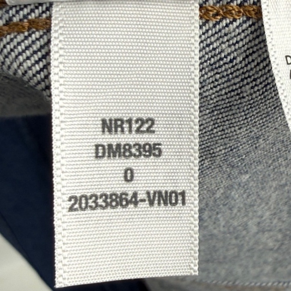 Madewell Square Neck Denim Button Front Midi Dress Benton Wash Women size 0 - Picture 7 of 10